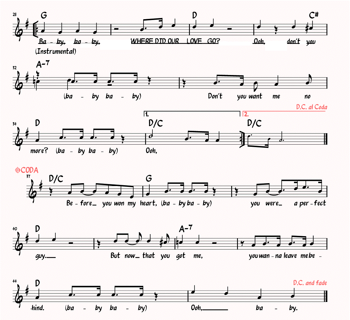 Sheet Music